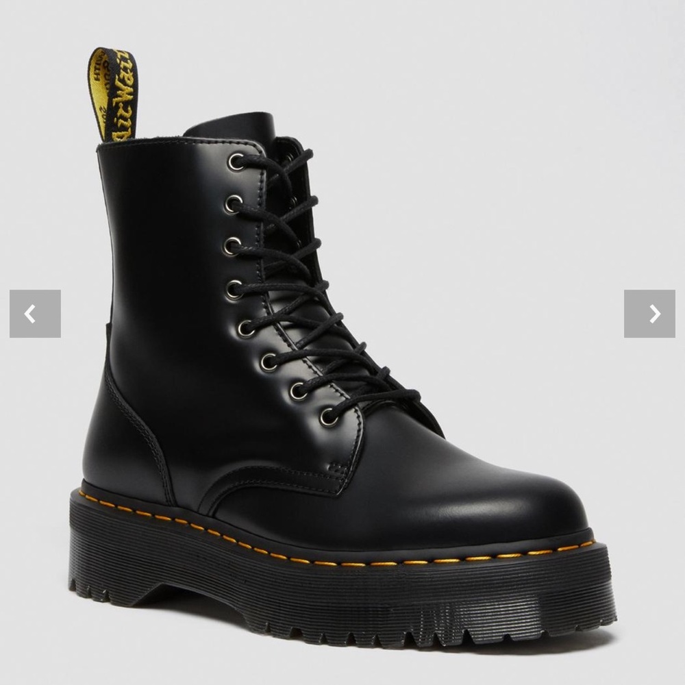 JADON SMOOTH LEATHER PLATFORM BOOTS